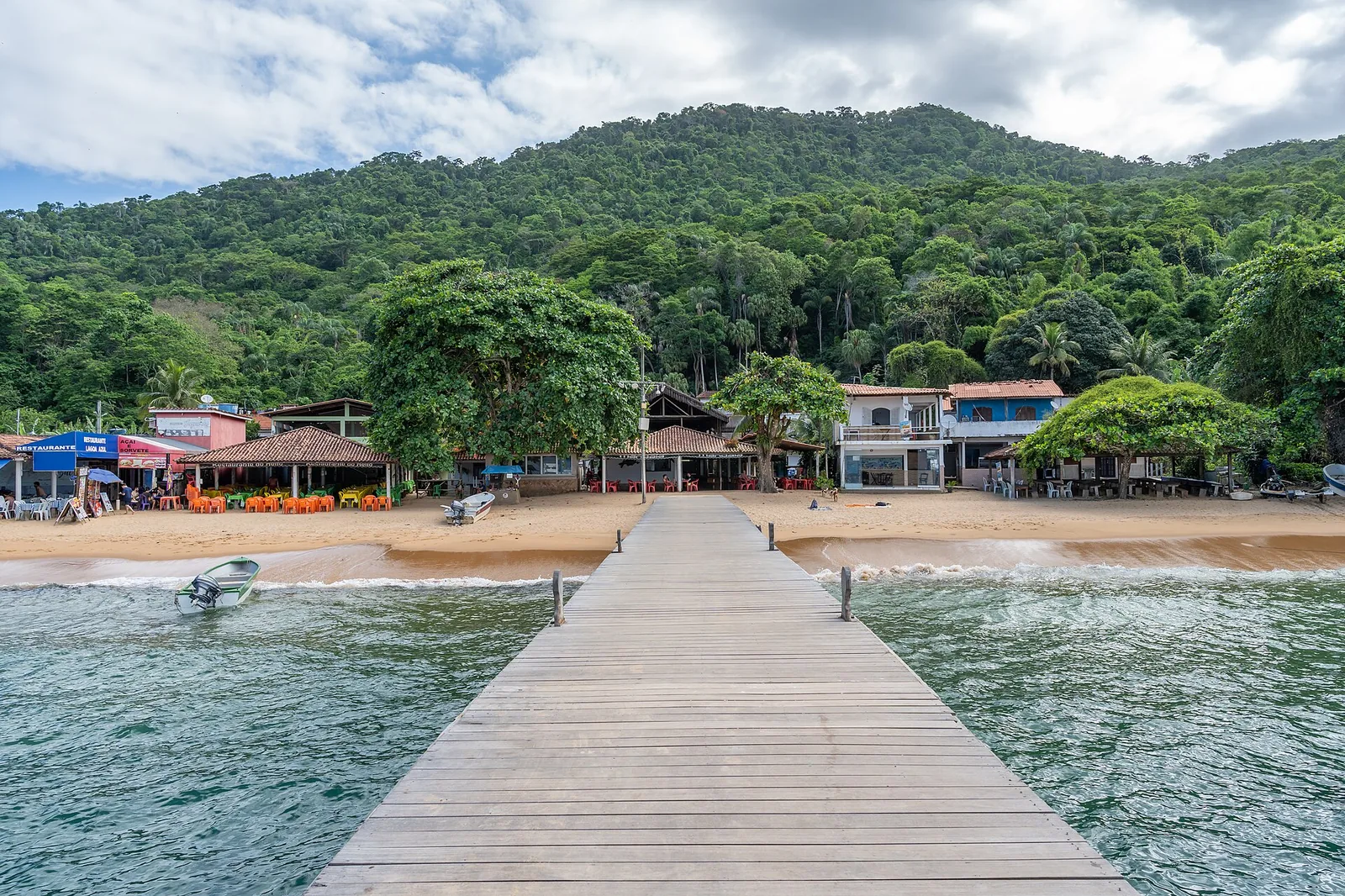 Ilha Grande, an hour or two by boat from the mainland, is the kind of day out a first trip is built around.