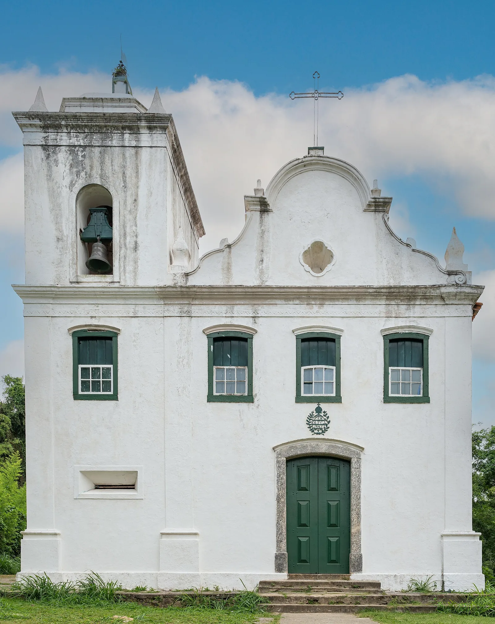 The little parish church of Santana in Vila do Abraão, the island's only real village.