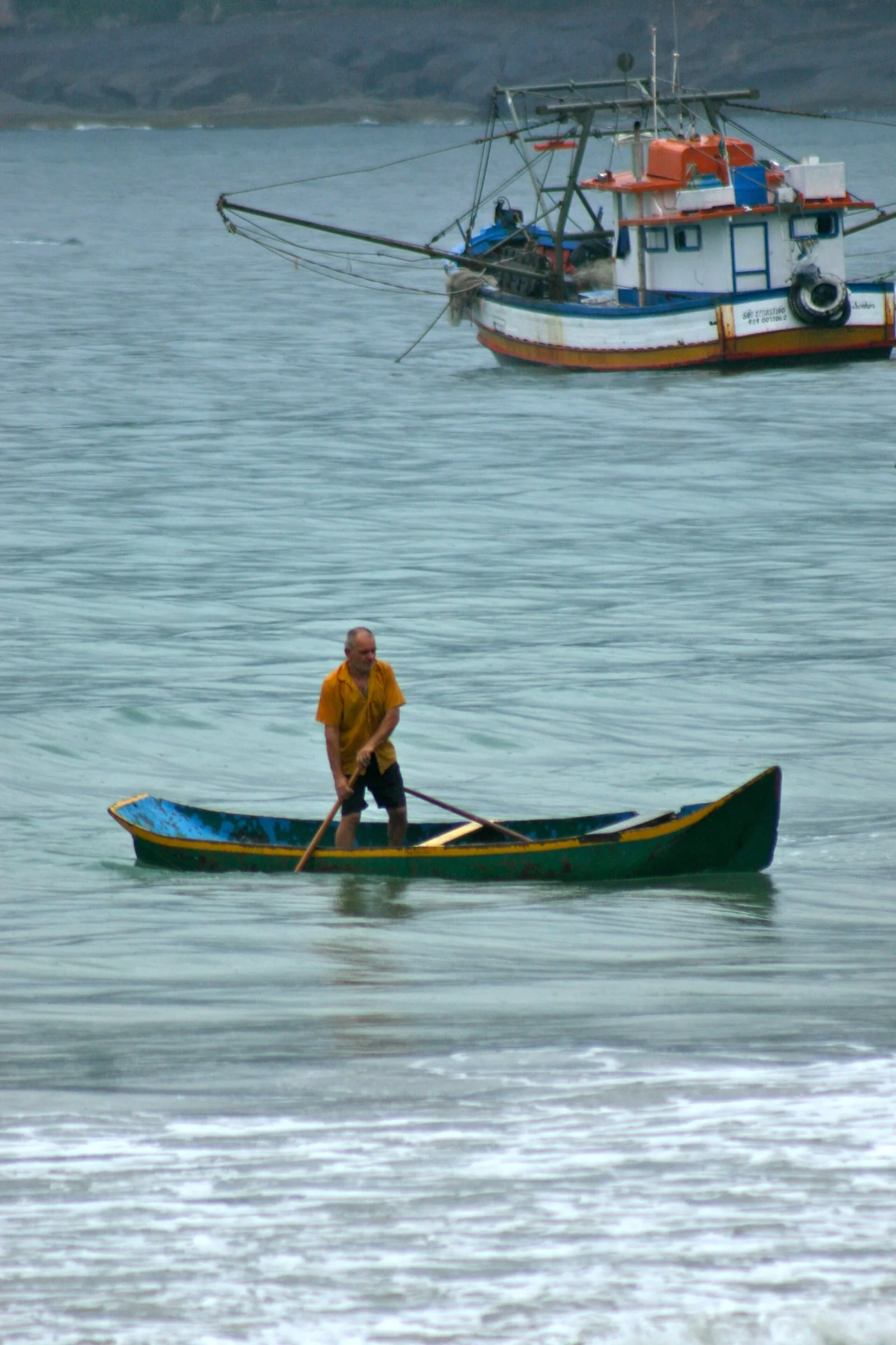 Praia do Sono, reached on foot from Laranjeiras — the great walk-in beach of the Paraty coast.